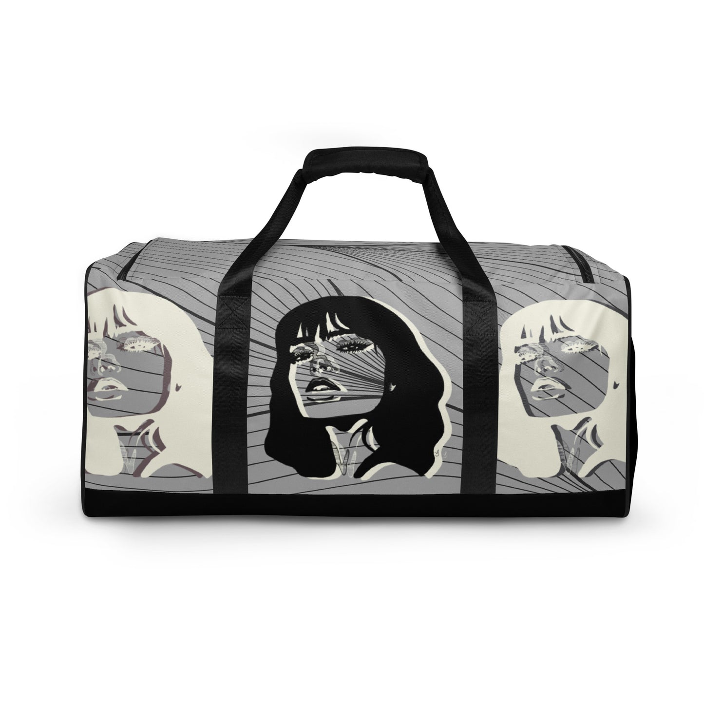 Designer duffle bag