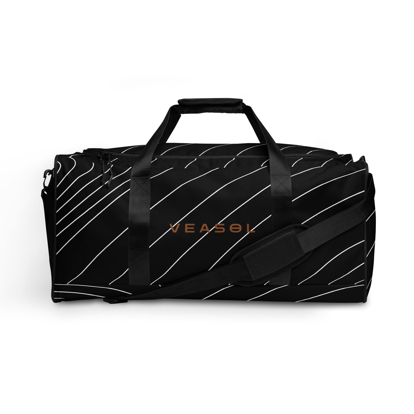 Designer duffle bag