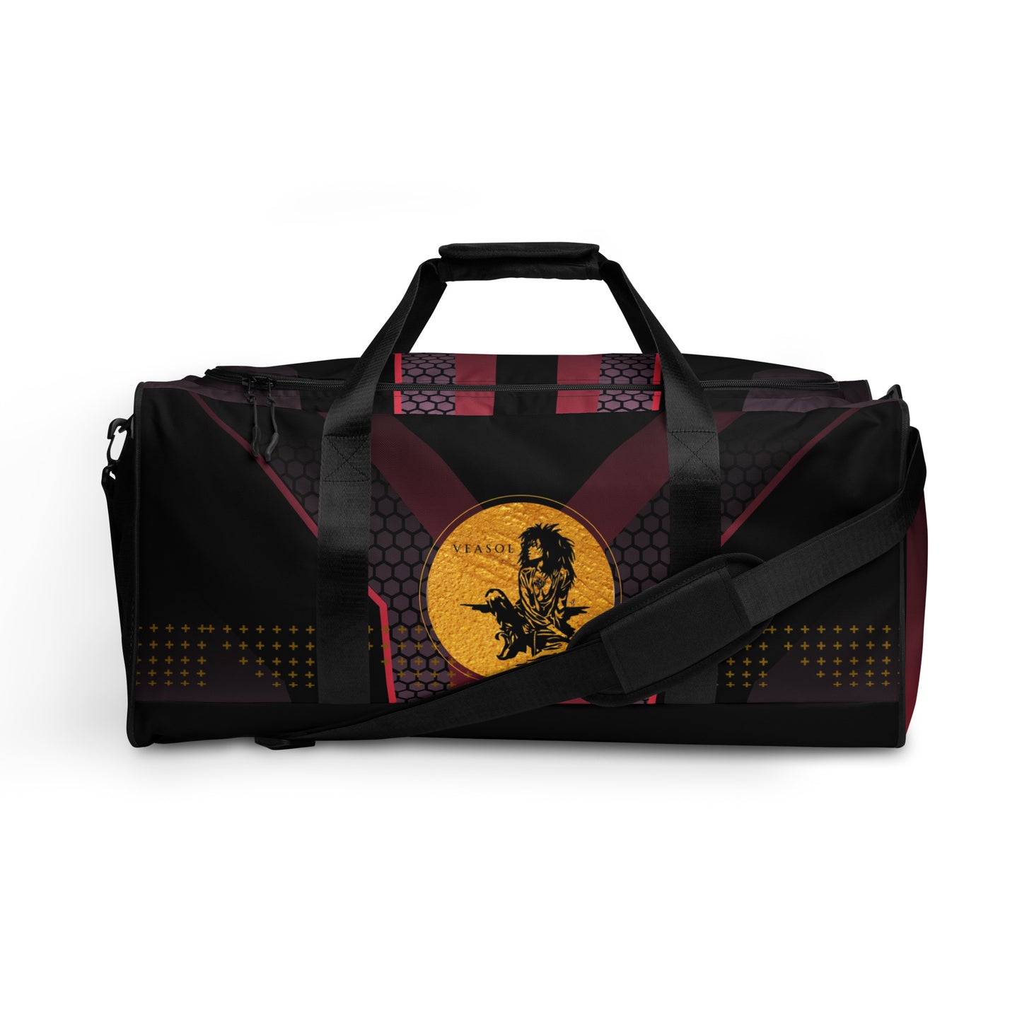 Designer duffle bag