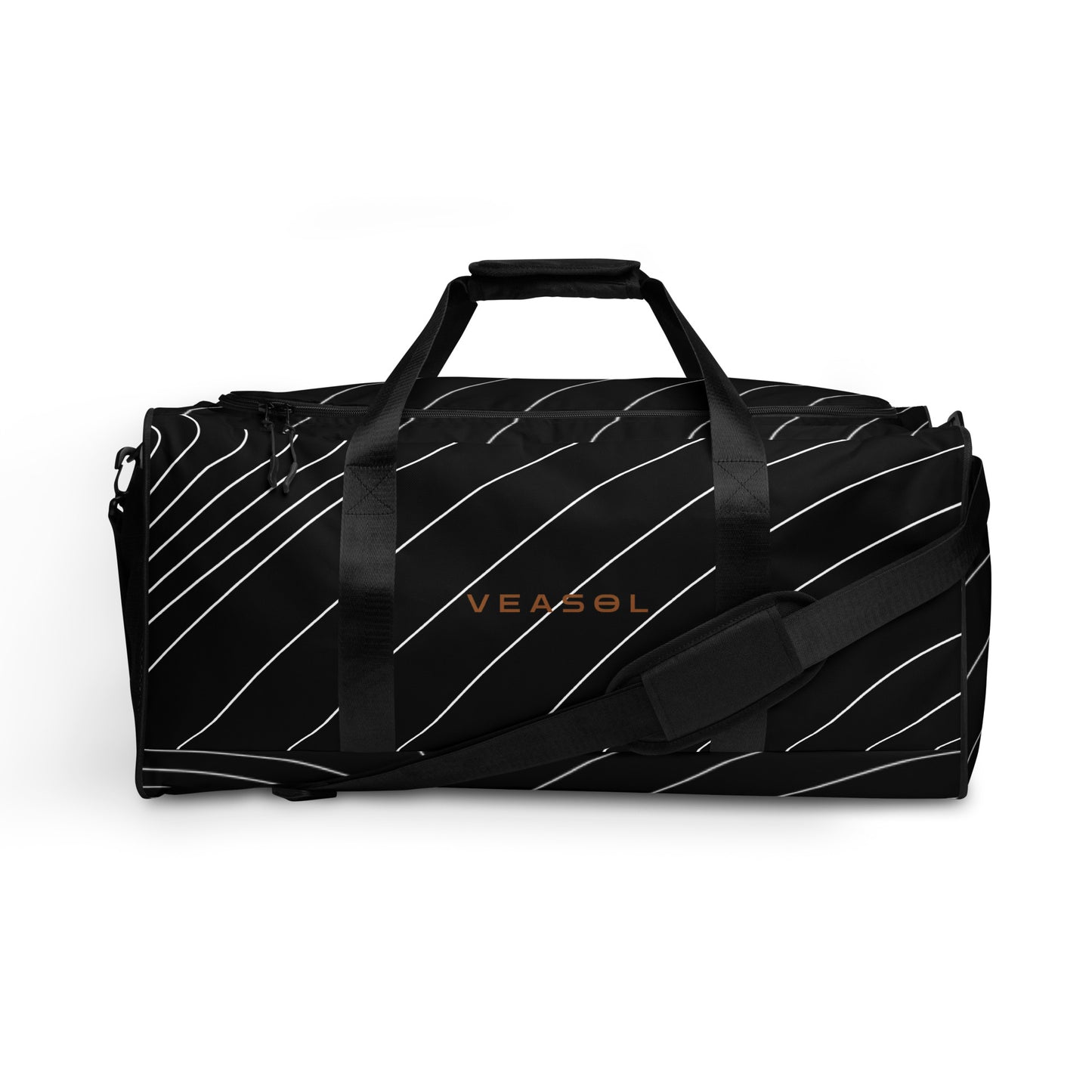 Designer duffle bag