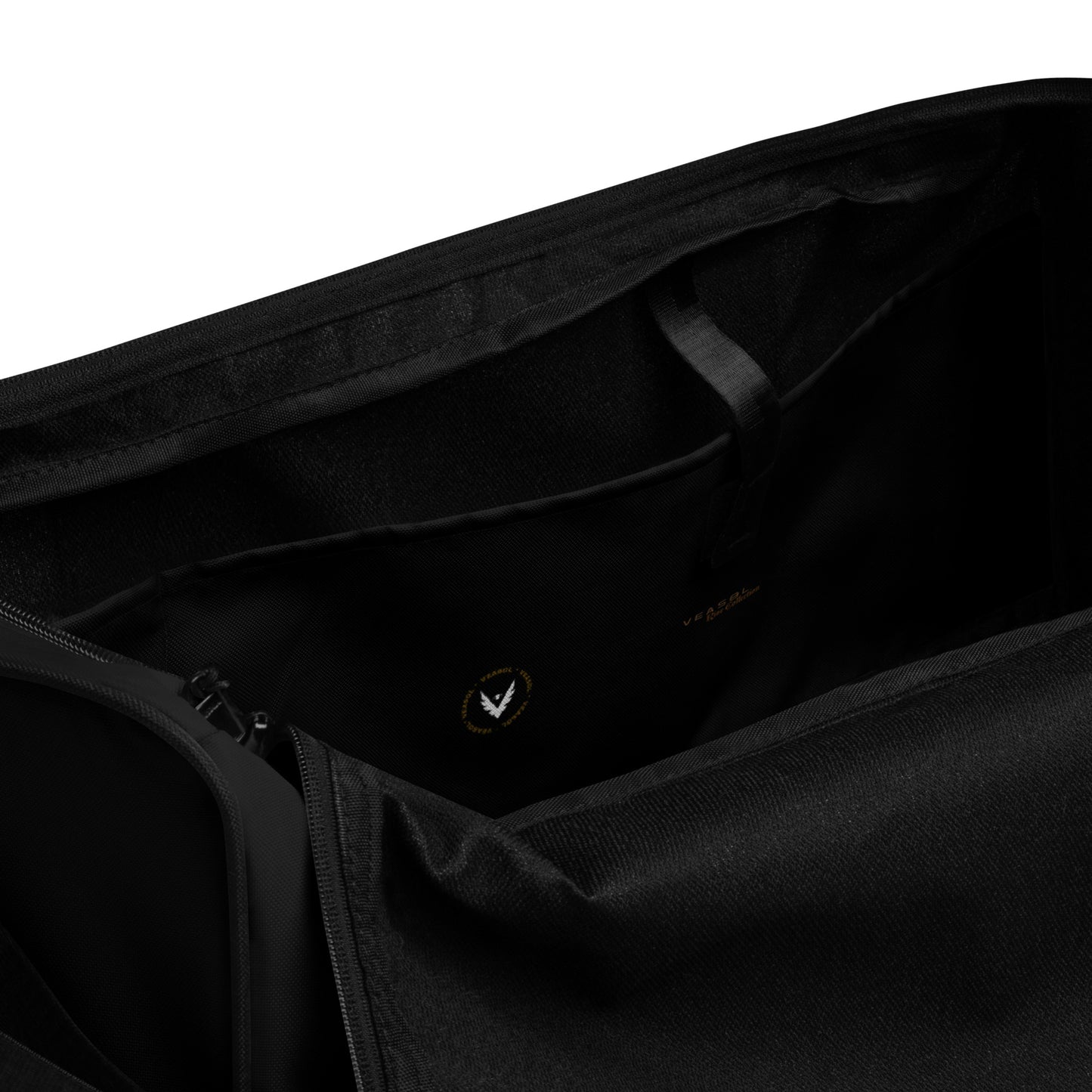 Designer duffle bag