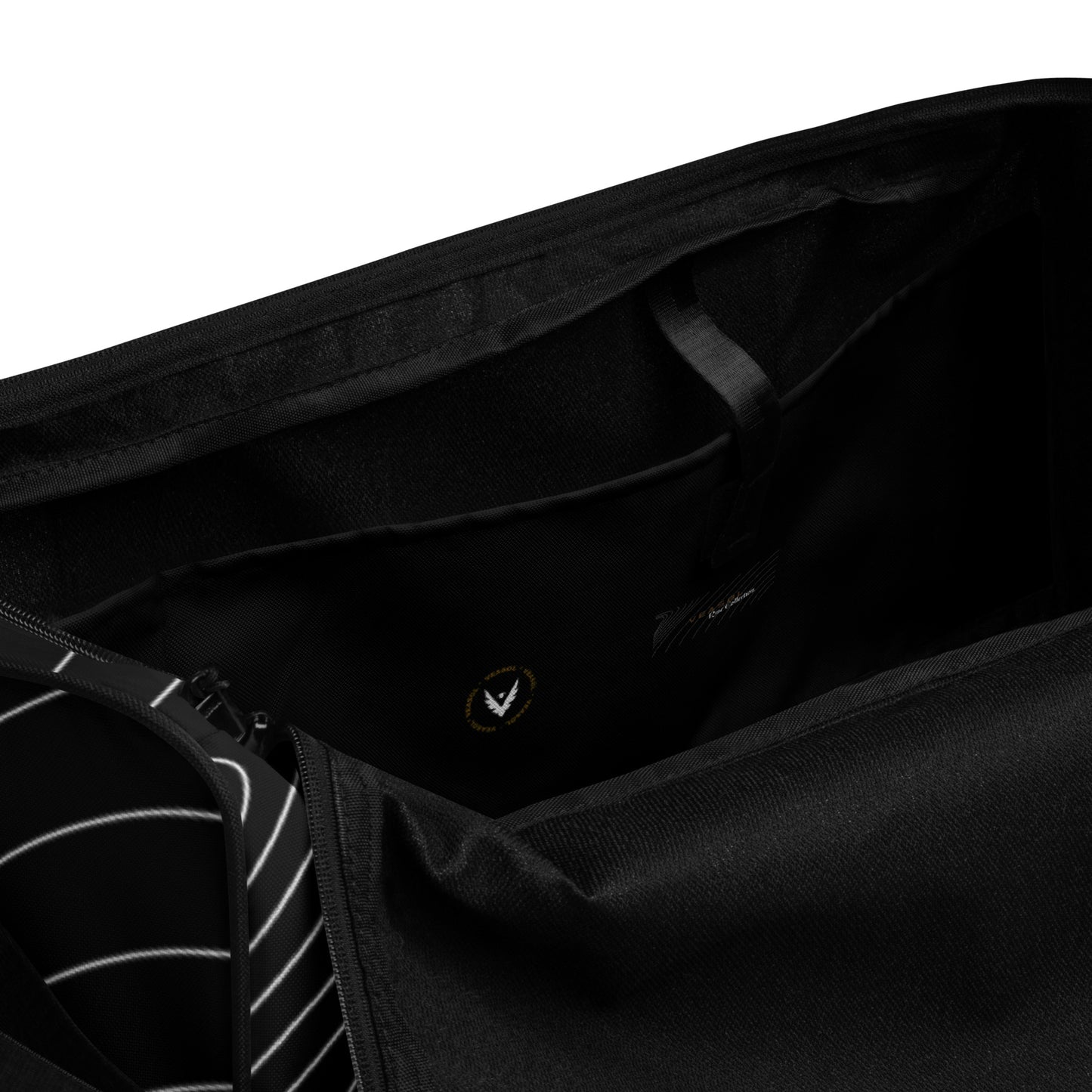 Designer duffle bag