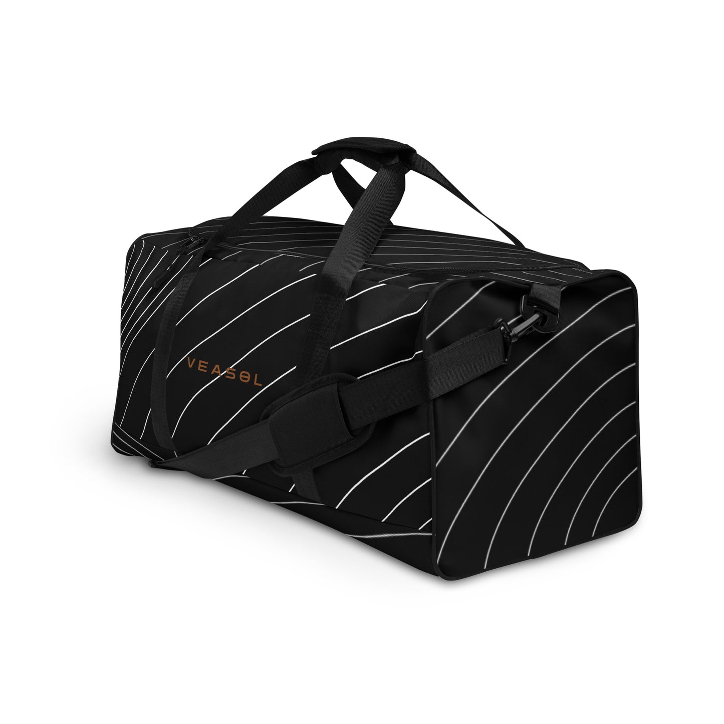 Designer duffle bag