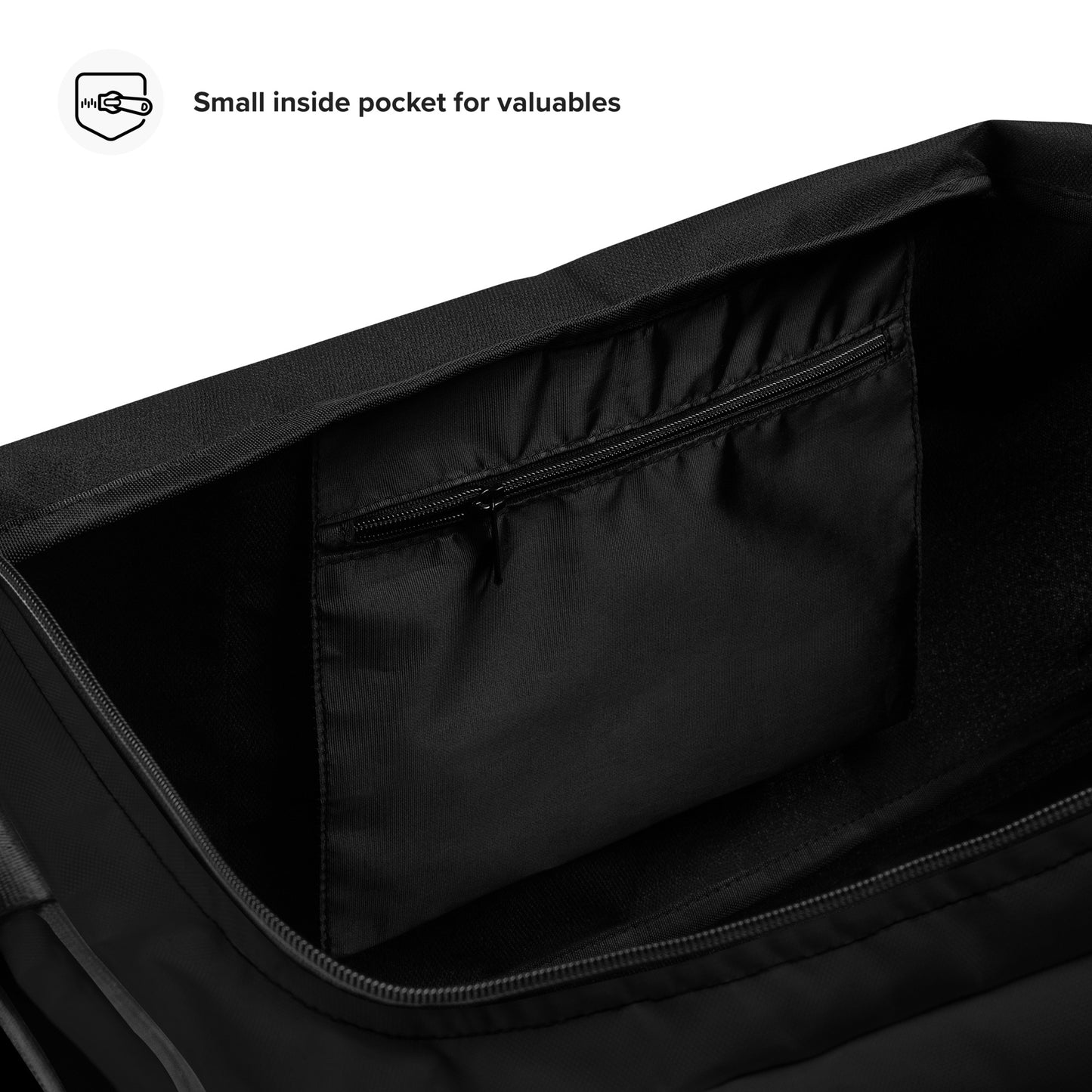 Designer duffle bag