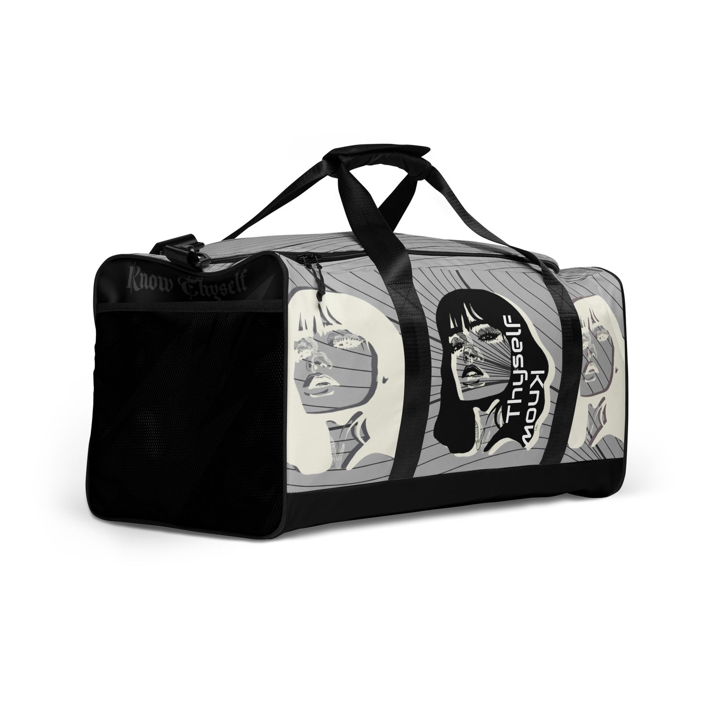 Designer duffle bag