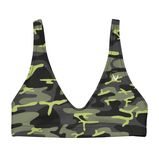 Green Camp yoga top