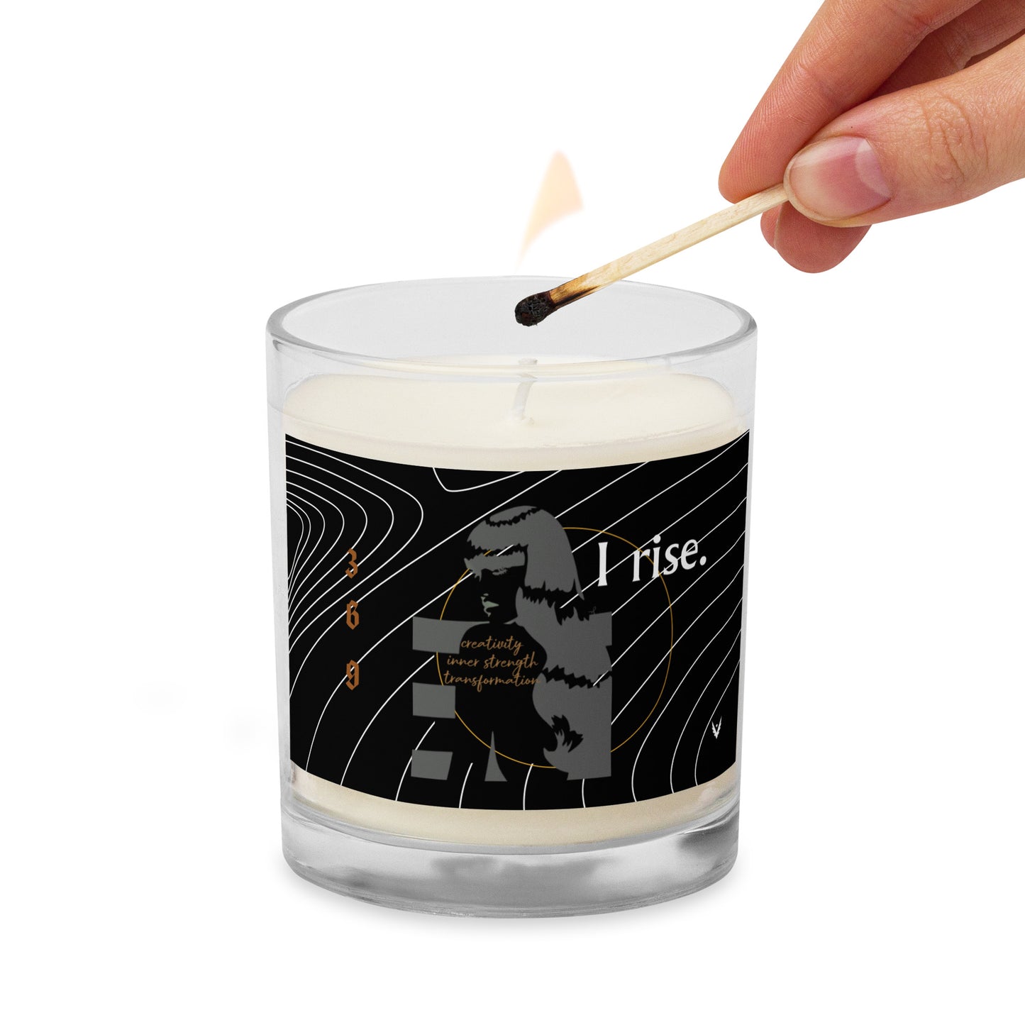 I Rise candle