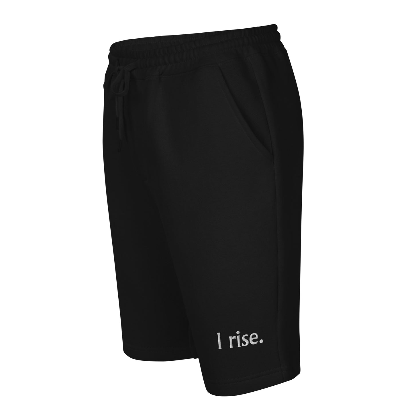 Designer fleece shorts