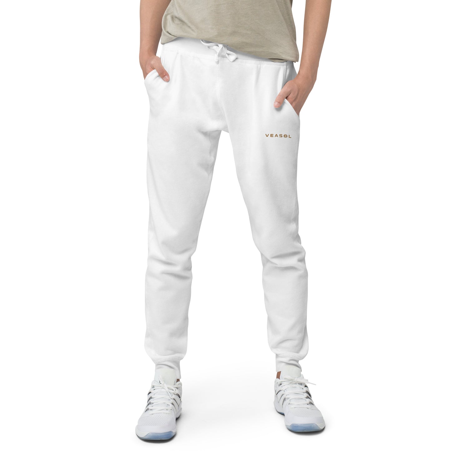 Designer fleece sweatpants